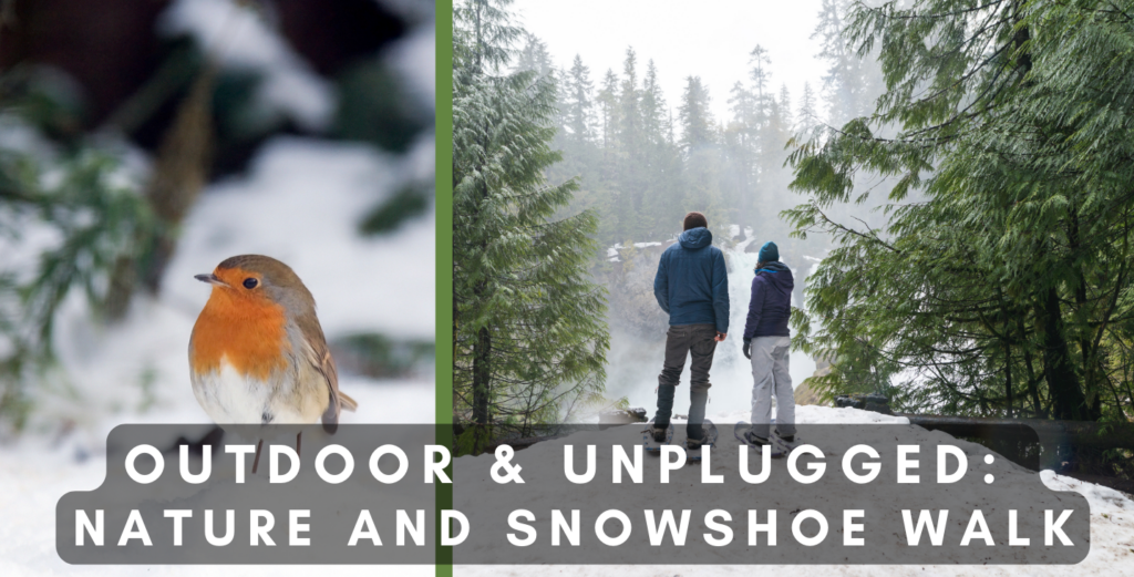 Outdoor & Unplugged: Nature and Snowshoe Walk