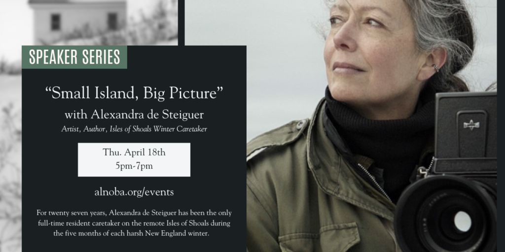Speaker Series: “Small Island, Big Picture” with Alexandra de Steiguer